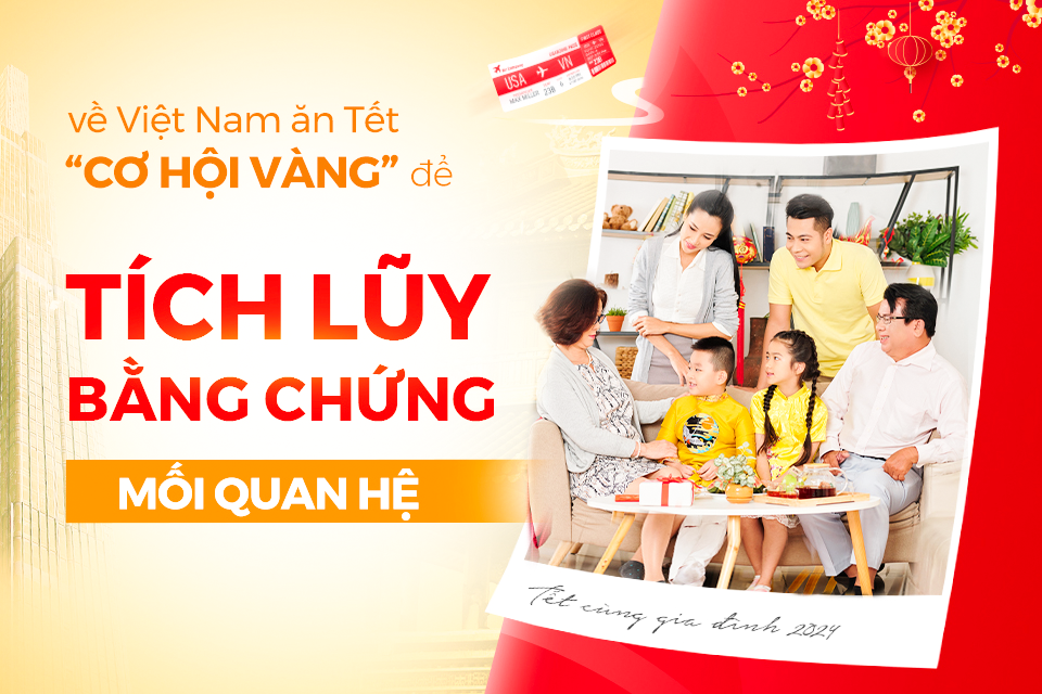 Tích lũy bằng chứng mối quan hệ vợ chồng dịp Tết